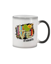 Love Nana Life Color Changing Mug tile