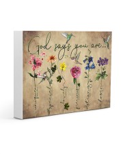 God says you are 14x11 Gallery Wrapped Canvas Prints thumbnail