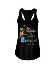 Happiness is being a Grandma Ladies Flowy Tank tile