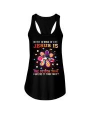 IN MAY HOLD THAT STORY Ladies Flowy Tank tile