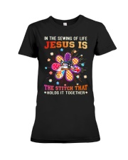 IN MAY HOLD THAT STORY Premium Fit Ladies Tee tile