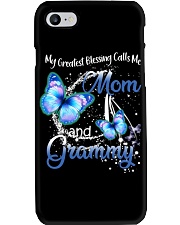 My Greatest Blessings Call Me Mom and Grammy Phone Case tile