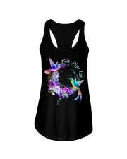 Faith Hope Love Ladies Flowy Tank tile