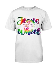Jesus take the wheel Premium Fit Mens Tee tile
