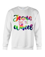 Jesus take the wheel Crewneck Sweatshirt tile