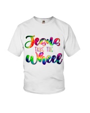 Jesus take the wheel Youth T-Shirt tile