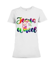 Jesus take the wheel Premium Fit Ladies Tee tile