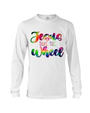 Jesus take the wheel Long Sleeve Tee tile