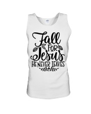Fall For Jesus Unisex Tank tile