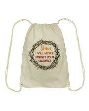 Jesus Drawstring Bag tile