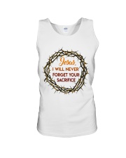 Jesus Unisex Tank tile