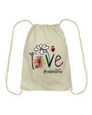 Love Mimi Life Drawstring Bag tile