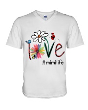 Love Mimi Life V-Neck T-Shirt tile