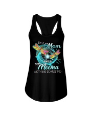 I'm a Mom and a Meema Ladies Flowy Tank tile