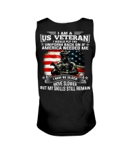 I am a us veteran Unisex Tank tile