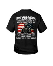 I am a us veteran Youth T-Shirt tile