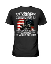 I am a us veteran Ladies T-Shirt tile
