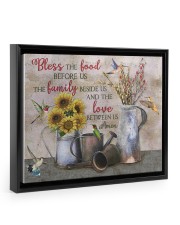 Bless The Food Before Us 14x11 Black Floating Framed Canvas Prints thumbnail