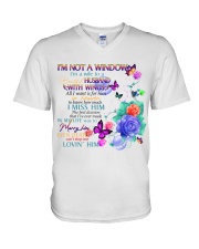 Husband V-Neck T-Shirt tile