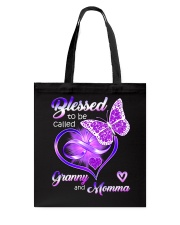 Blessed To Be Called Granny and Momma Tote Bag tile