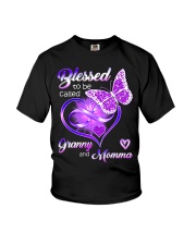 Blessed To Be Called Granny and Momma Youth T-Shirt tile