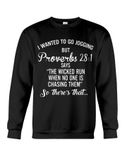 I WANTED TO GO JOGGING Crewneck Sweatshirt tile