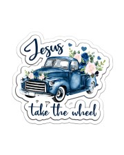 Jesus take the wheel Sticker - Single (Vertical) front