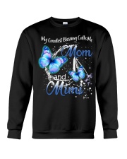 My Greatest Blessings Call Me Mom and Mimi Crewneck Sweatshirt tile