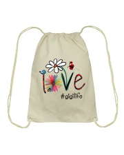 Love Gigi Life Drawstring Bag tile