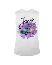 Jesus take the wheel Sleeveless Tee tile