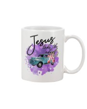 Jesus take the wheel Mug tile