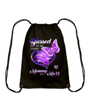 Blessed To Be Called Mommy and Mimi Drawstring Bag tile