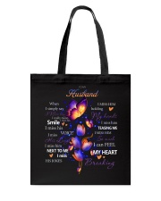 To My Husband Tote Bag tile
