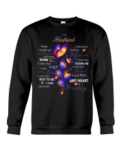 To My Husband Crewneck Sweatshirt tile
