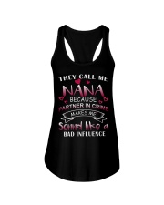 They call me Nana Ladies Flowy Tank tile