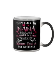 They call me Nana Color Changing Mug tile