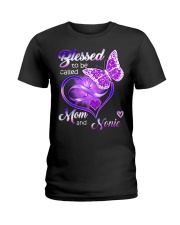 Blessed To Be Called Mom and Nonie Ladies T-Shirt tile