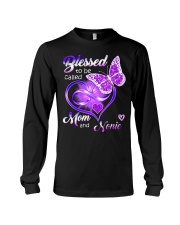 Blessed To Be Called Mom and Nonie Long Sleeve Tee tile