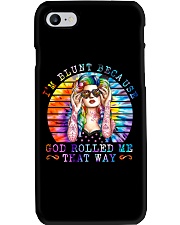 I'm Blunt Because God Rolled Me That Way Phone Case tile