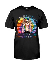 I'm Blunt Because God Rolled Me That Way Classic T-Shirt front