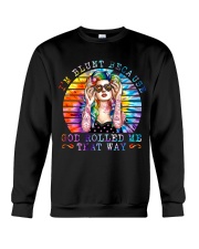 I'm Blunt Because God Rolled Me That Way Crewneck Sweatshirt tile