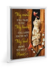 MY MENTION IS STILL TELL YOU THAT ARE AT THE DOOR 11x14 White Floating Framed Canvas Prints thumbnail