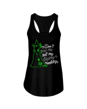 Don't make me get my flying monkeys Ladies Flowy Tank tile
