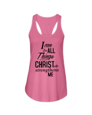 I can do all things Shirt Ladies Flowy Tank front