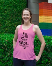 I can do all things Shirt Ladies Flowy Tank lifestyle-bellaflowy-tank-front-2