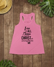 I can do all things Shirt Ladies Flowy Tank lifestyle-bellaflowy-tank-front-6