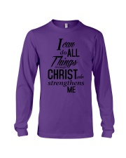 I can do all things Shirt Long Sleeve Tee thumbnail