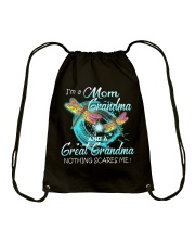 I'm a Mom Grandma and a Great Grandma Drawstring Bag tile
