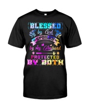 Blessed by god spoiled by my husband Classic T-Shirt front