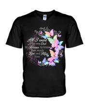 My Dad V-Neck T-Shirt tile